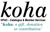 Koha: Horowhenua Library Trust Catalogue and Member Services